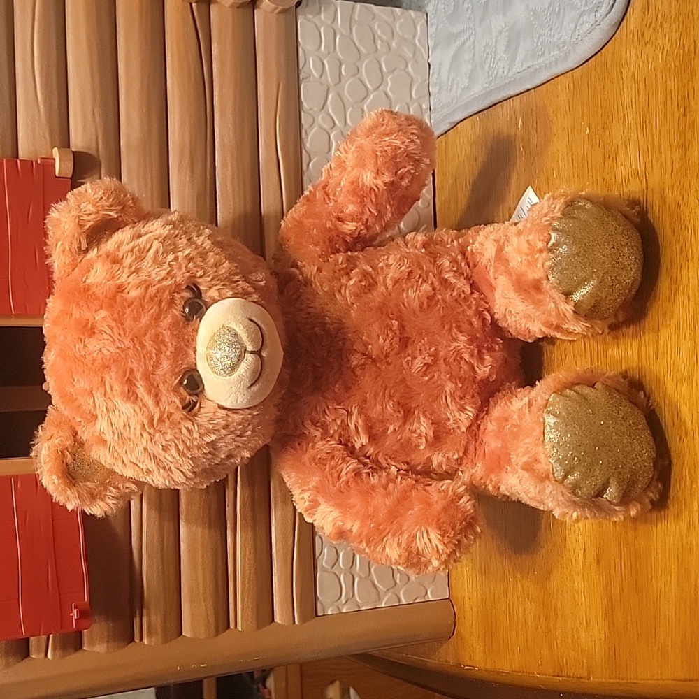Retired Online Exclusive‎ Build A Bear Pumpkin Spice Teddy Bear Plush